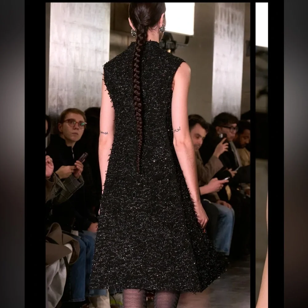 New Tory Burch Sequined Fringe Dres